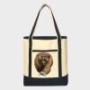 Large Cotton Canvas Tote Thumbnail