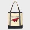 Large Cotton Canvas Tote Thumbnail