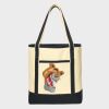 Large Cotton Canvas Tote Thumbnail