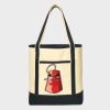 Large Cotton Canvas Tote Thumbnail