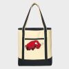 Large Cotton Canvas Tote Thumbnail