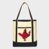 Large Cotton Canvas Tote Thumbnail