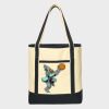 Large Cotton Canvas Tote Thumbnail