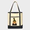 Large Cotton Canvas Tote Thumbnail