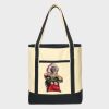 Large Cotton Canvas Tote Thumbnail