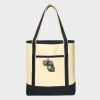 Large Cotton Canvas Tote Thumbnail