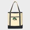 Large Cotton Canvas Tote Thumbnail