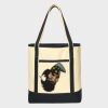 Large Cotton Canvas Tote Thumbnail