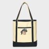 Large Cotton Canvas Tote Thumbnail