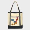 Large Cotton Canvas Tote Thumbnail