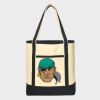 Large Cotton Canvas Tote Thumbnail
