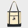 Large Cotton Canvas Tote Thumbnail