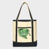 Large Cotton Canvas Tote Thumbnail