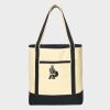 Large Cotton Canvas Tote Thumbnail