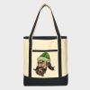 Large Cotton Canvas Tote Thumbnail