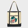 Large Cotton Canvas Tote Thumbnail
