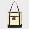 Large Cotton Canvas Tote Thumbnail