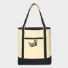 Large Cotton Canvas Tote Thumbnail