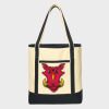 Large Cotton Canvas Tote Thumbnail