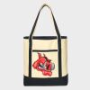 Large Cotton Canvas Tote Thumbnail
