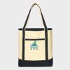 Large Cotton Canvas Tote Thumbnail