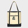 Large Cotton Canvas Tote Thumbnail