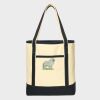 Large Cotton Canvas Tote Thumbnail