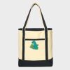 Large Cotton Canvas Tote Thumbnail