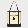 Large Cotton Canvas Tote Thumbnail