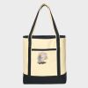 Large Cotton Canvas Tote Thumbnail