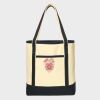 Large Cotton Canvas Tote Thumbnail