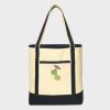 Large Cotton Canvas Tote Thumbnail