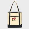Large Cotton Canvas Tote Thumbnail