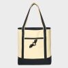 Large Cotton Canvas Tote Thumbnail