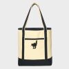 Large Cotton Canvas Tote Thumbnail