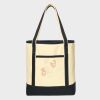 Large Cotton Canvas Tote Thumbnail