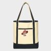 Large Cotton Canvas Tote Thumbnail