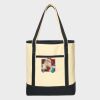 Large Cotton Canvas Tote Thumbnail