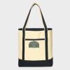 Large Cotton Canvas Tote Thumbnail