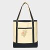 Large Cotton Canvas Tote Thumbnail
