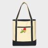 Large Cotton Canvas Tote Thumbnail