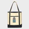 Large Cotton Canvas Tote Thumbnail