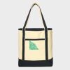 Large Cotton Canvas Tote Thumbnail