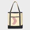 Large Cotton Canvas Tote Thumbnail