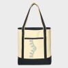 Large Cotton Canvas Tote Thumbnail