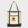 Large Cotton Canvas Tote Thumbnail