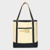 Large Cotton Canvas Tote Thumbnail