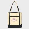 Large Cotton Canvas Tote Thumbnail