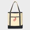 Large Cotton Canvas Tote Thumbnail