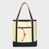 Large Cotton Canvas Tote Thumbnail